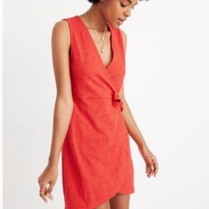 Madewell Texture and Thread faux wrap dress